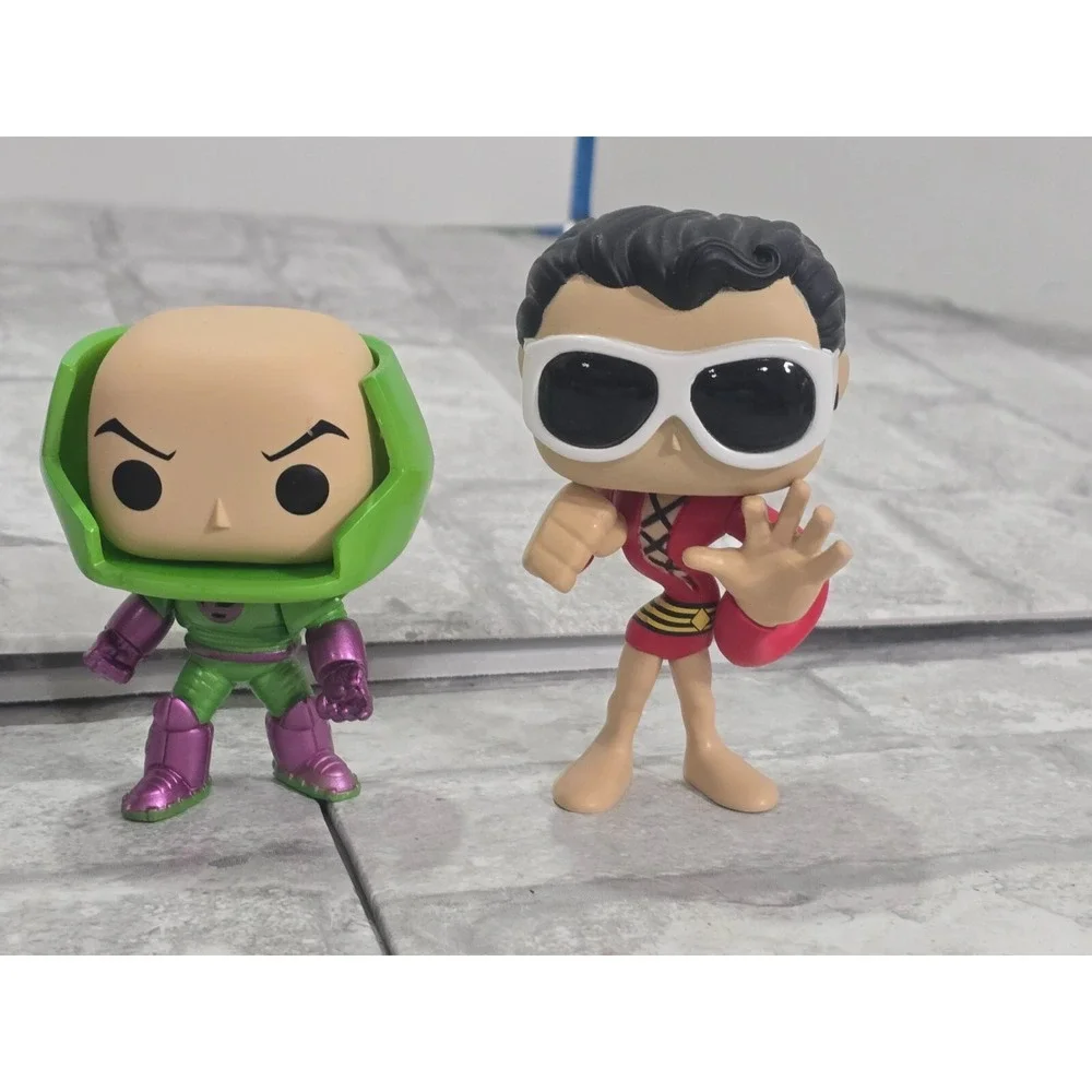 Lot of‎ 4 Funko Pop! Justice League Steppenwolf Aquaman Lex Luthor Plasticman